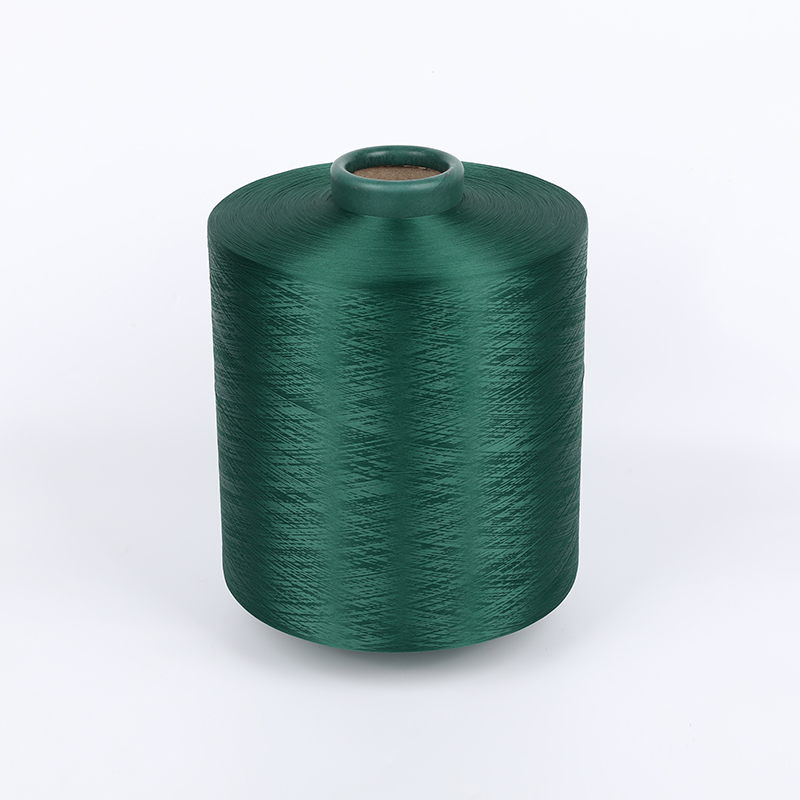 Elasticitet och färgfasthet hos polyester dope färgat Dty garn