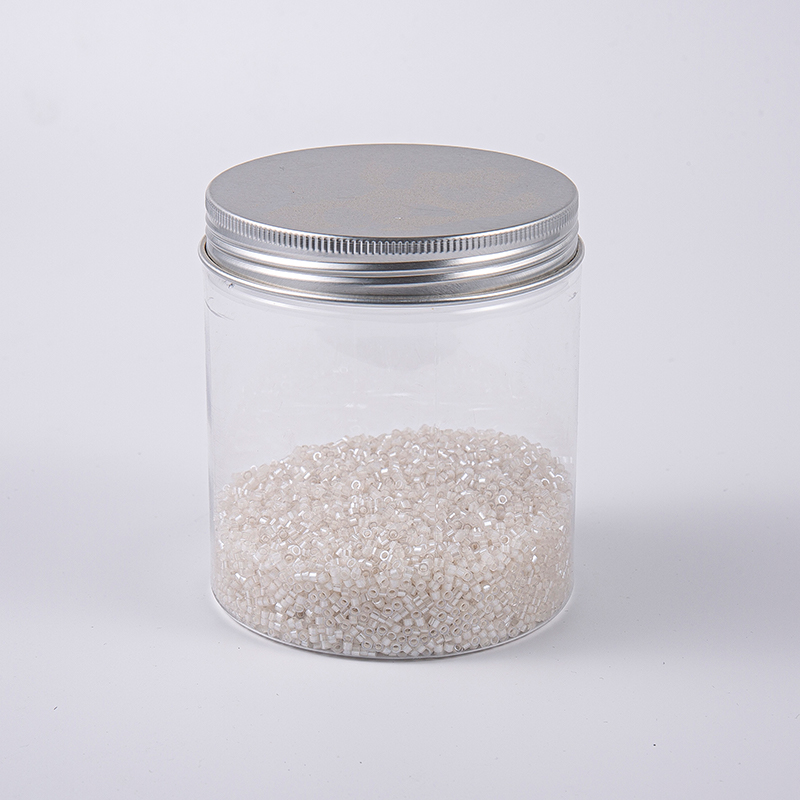 White Columnar 3.0mm broderi glaspärlor