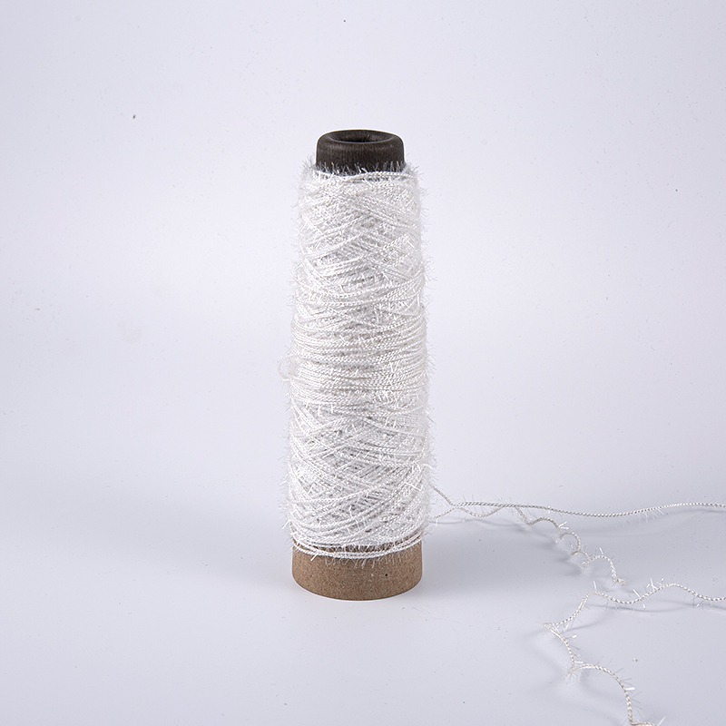 Polyestergarn täckt garn för stickning