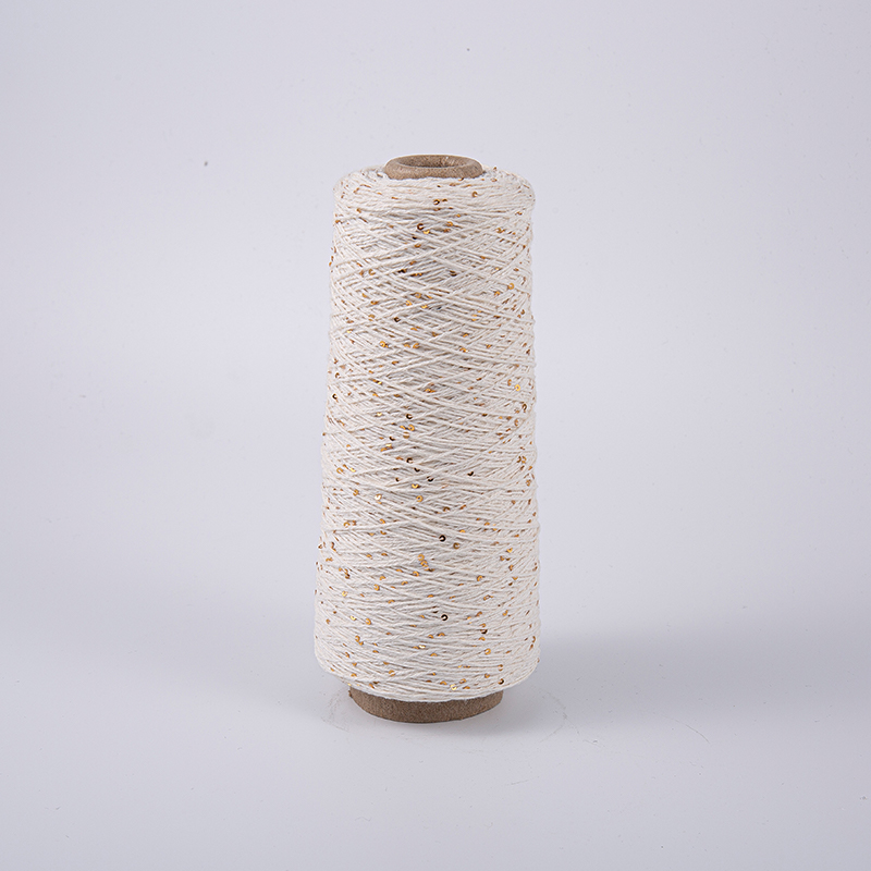 Fancy Stick Metallic Sparkle Garn med paljetter